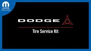 Tire Service Kit  How To  2024 Dodge Charger EV [upl. by Ennyl]