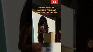 ANGELA AGUILAR SUS PRIMERAS PALABRAS TRAS RECIBIR PREMIO MUJER DEL AÑO glamour angelaaguilar [upl. by Edijabab344]