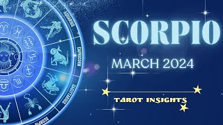 SCORPIO😍SOMETHING UNEXPECTED IS HAPPENING FOR YOU IN LOVE SOMETHING GOOD SCORPIO HOORAY💘MARCH 2024 [upl. by Atilam762]