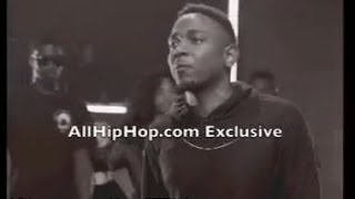 TDE Kendrick Lamar DISSES Drake 2013 BET Awards Cypher [upl. by Anyak]