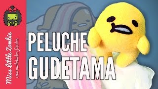 Cómo hacer un PELUCHE GUDETAMA Manualidades paso a paso [upl. by Qirat]