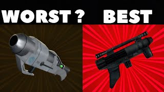 All Unlockable Weapons In Classic Battlefront 2 RANKED From WORST to BEST [upl. by Marasco]