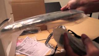 LG 23quot E2360 LED Monitor Unboxing [upl. by Julissa130]