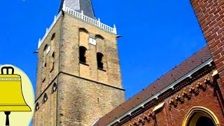 Tzum Friesland Van Wou kerkklokken Hervormde kerk voor de restauratie  bevor Sanierung [upl. by Floro]