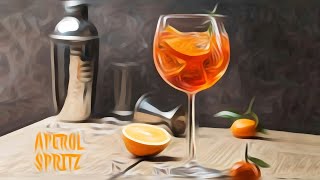 APEROL SPRITZ cocktail  recipe and how to make [upl. by Lem]