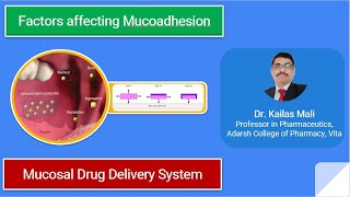 Mucosal Drug Delivery System ll Factors Affecting Mucoadhesion ll NDDS ll Part IV [upl. by Goerke]