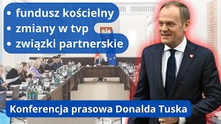 Donald Tusk  konferencja prasowa Premiera [upl. by Kuhlman]