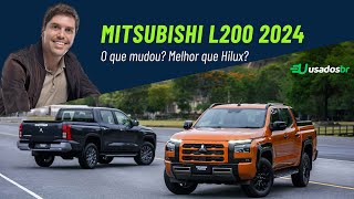 Descubra tudo sobre a Nova Mitsubishi L200 Triton Sport 2024  Usadosbr [upl. by Inez]