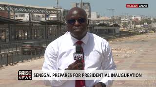 SENEGAL PREPARES FOR PRESIDENTIAL INAUGURATION [upl. by Boatwright]