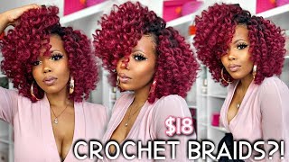 😱 18 Texture amp DIY COLOR FAST EASY KNOTLESS Crochet BRAIDS in 1 HR SO Versatile Jamaican Bounce [upl. by Bunde]