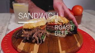 SANDWICH DE ROAST BEEF BRASEADO [upl. by Lseil333]