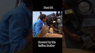 MrIndian hacker 4x4 thar stand Flying thar stand 🇮🇳shortfeed flyingthar mrindianhackershorts [upl. by Atinra205]