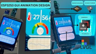 ESP32 LVGL SquareLine Studio Animation [upl. by Lura401]