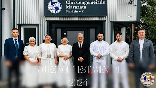 Botez Nou Testamental Octombrie 2024  Biserica Maranata Sinsheim [upl. by Naillil464]