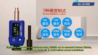 How to use portable Hardness Tester leebhardness portable viral [upl. by Nelson]