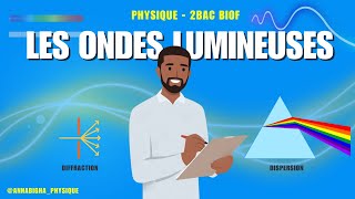 2BAC BIOF  Les ondes lumineuse Cours complet [upl. by Nemzzaj]