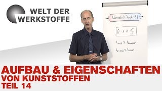 Aufbau und Eigenschaften von Kunststoffen Teil 14 Thermisches Verhalten polymerer Werkstoffe [upl. by Yecram]