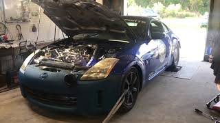 Built 350z Dyno 299whp  RZG Motorsports [upl. by Ydarb]