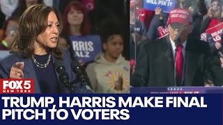 Election Day 2024 Trump Harris make final pitch to voters [upl. by Maisie]