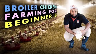 Poultry Farming for Beginners 🐓 Mastering Broiler Farming Insider Daily Routine amp Feeding Hacks [upl. by Lauhsoj]