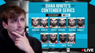 DWCS Live Stream  Season 8 Week 8 Watch Party amp Fight Companion [upl. by Anais836]