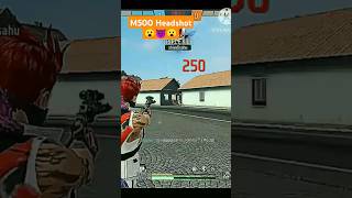 IMPOSSIBLE 😱💀🍷M500 Headshot in cs rank👿 freefire trending foryou viralshorts ytshorts [upl. by Evangelina]