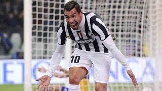 201314 All of Carlos Tevez goals for Juventus [upl. by Valry937]