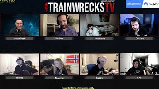 xQc on Trainwrecks Podcast [upl. by Raines]