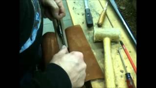 Gunsmithing  Barrel channel by hand [upl. by Idel]