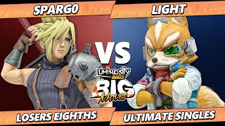 LMBM 2024 Top 8  Spargo Cloud Vs Light Fox Smash Ultimate  SSBU [upl. by Hakeber822]