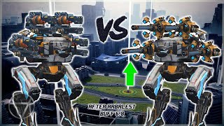 WR 🔥 Arbalest buffed VS Volt  Mk2 Comparison  War Robots [upl. by Downing934]