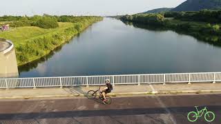 DJI Drone Test auf der Donauinsel  Einmal rollen lassen [upl. by Elconin]