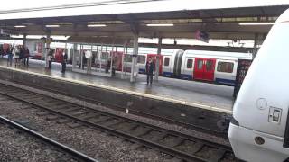 District Line amp c2c trains at Upminster [upl. by Sulihpoeht]