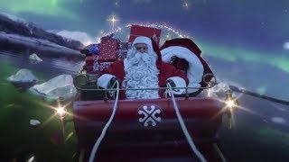 VIDEO FROM SANTA LEAVING THE NORTH POLE  Watch Santa Take Off From The North Pole [upl. by Aisyle]