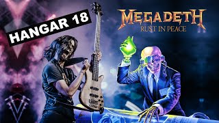 Megadeth  Hangar 18 bass cover [upl. by Narra]