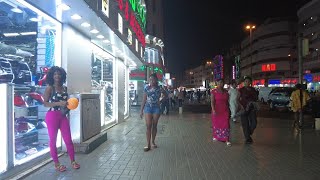 Baniyas square Dubai night streets short walking tour May 2022 [upl. by Pippa]