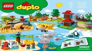 LEGO instructions  DUPLO  10907  World Animals [upl. by Malek878]