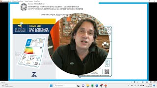 Nova Classificação INMETRO para equipamentos de Ar Condicionado IDRS Procel [upl. by Haral]
