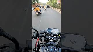 Bajaj Pulsar N125 Ride Review Clutch And Accelerator Test  Best Pulsar In The Market [upl. by Ayimat]