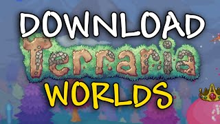 How to download Terraria worlds PC Apple amp Android [upl. by Aseefan792]