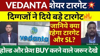 VEDANTA SHARE LATEST NEWS TODAY  VEDANTA SHARE TARGET  VEDANTA BUY HOLD OR SELL [upl. by Griselda252]