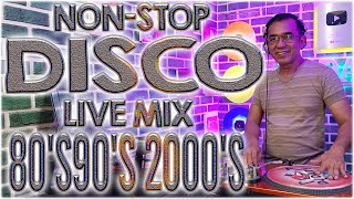 NONSTOP DISCO LIVE MIX  80S 90S 2000S  06 DjDARY ASPARIN [upl. by Neau]