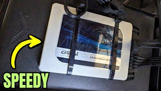 Crucial MX500 SSD Speed Test  Quick Review [upl. by Quackenbush]