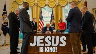 President Donald Trump BRAGGing About Jesus JesusIsKing [upl. by Anayet37]