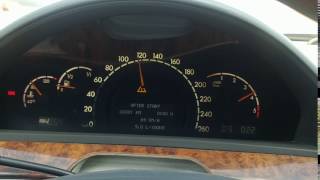 Mercedes W220 Remap 32 CDI Acceleration [upl. by Nilat111]