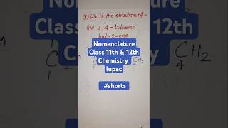 Nomenclature  Class 11  Class 12  Chemistry  Iupac Dinesh Classes shorts ytshorts shortfeed [upl. by Ylatan172]