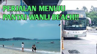 RUTE MENUJU PANTAI WANLI BEACH TAIPEI TAIWAN PARIWISATA TERDEKAT [upl. by Geoffrey]