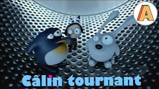 The Babioles get trapped inside a washing machine  Câlin tournant  Funny Animation by M Auvray [upl. by Hepza]