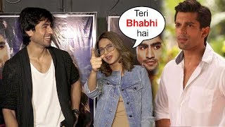 Jennifer Winget amp Harshad Chopra Make FUN Of Karan Singh Grover During Bepannah Promotions [upl. by Haraz]