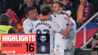 Resumen de FC Barcelona vs Girona FC 24 [upl. by Monetta]